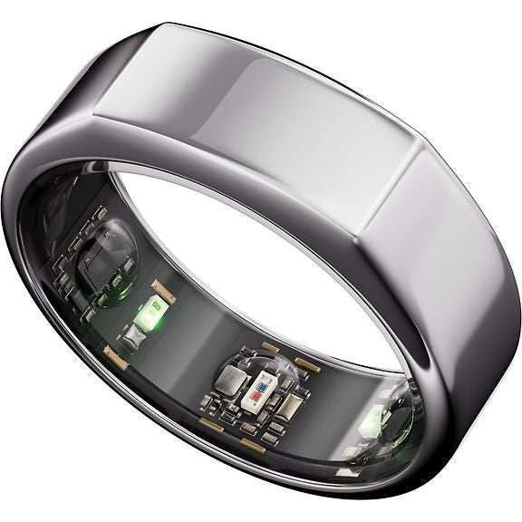 Oura Ring Gen3 Heritage Smart Ring, Size 6, Silver – Renow