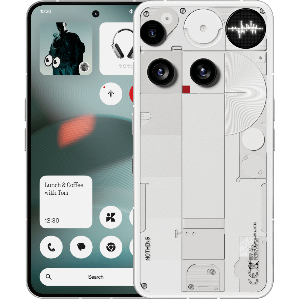Nothing Phone (3), 512 Gt, White – Renow