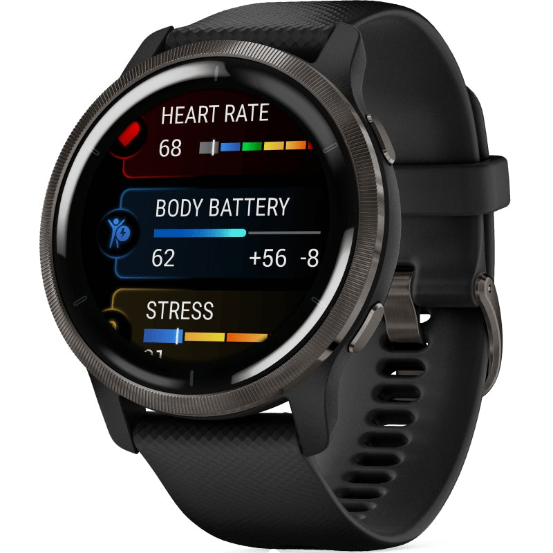 Garmin Venu 2 Smartwatch, Black – Renow