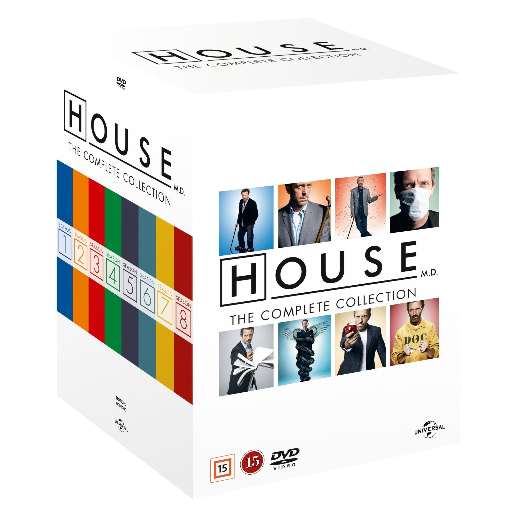 House M.D - Complete Box Seasons 1-8 (DVD) – Renow