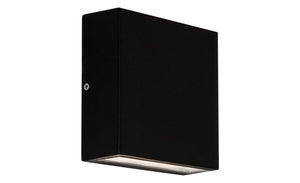 Astro Elis Single Outdoor Wall Light, Textured Black