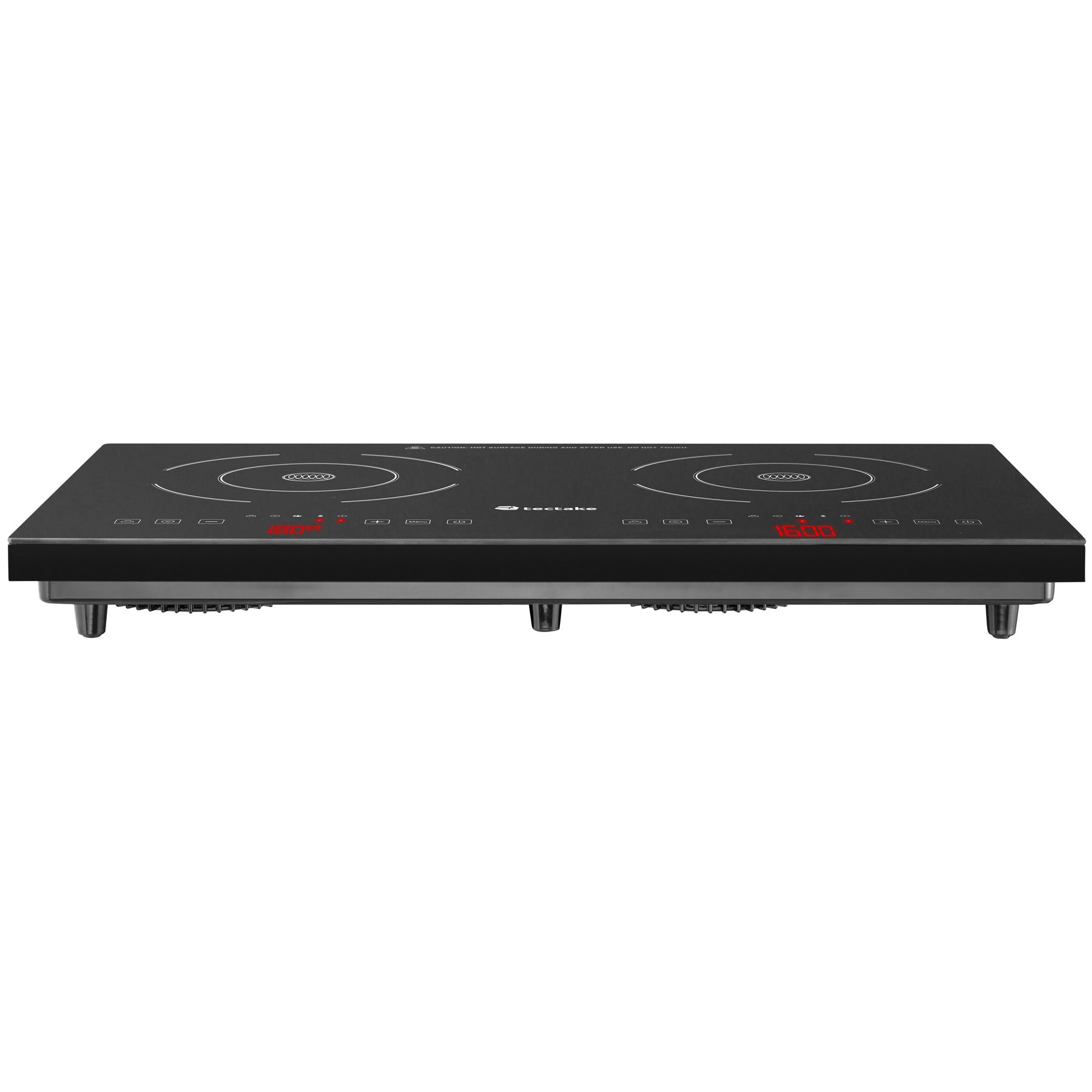 Induction Hob - double, 3500W, portable, touch display, 10 power and temperature levels