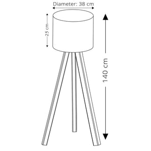 Floor lamp Opviq AYD 1531, 60 W, E27