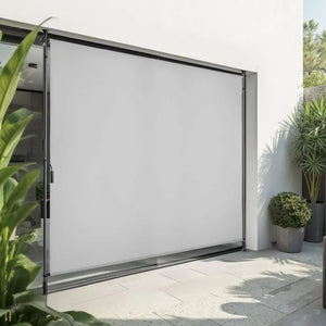 Tectake Retractable Awning Taija 200 x 310 cm, Light Grey