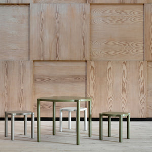 KlipKlap Stacking Stool Olive Green
