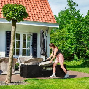 Vonroc Premium UV-protected Storage Bag for Garden Cushions 125×40×50 cm