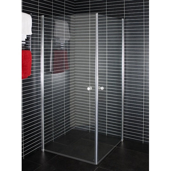 Arrow Basic Door Shower Door 80cm Clear Glass
