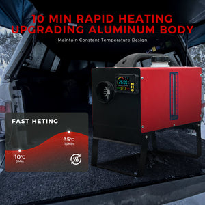 Sunster A2200BS Diesel Heater 8KW 12/24V 110-240V, Bluetooth Version
