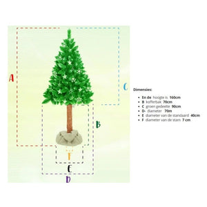 Artificial Christmas Tree with Snow and Cones, 160 cm