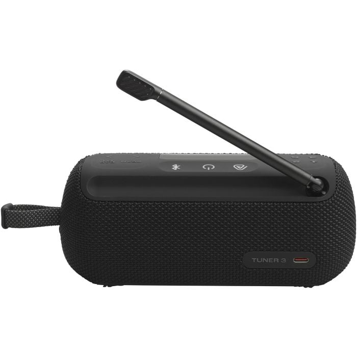 JBL Tuner 3 Black Radio/Bluetooth Speaker