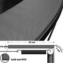Trampoline Safety Net 305 cm 10 ft - Outer Edge - 6 Poles