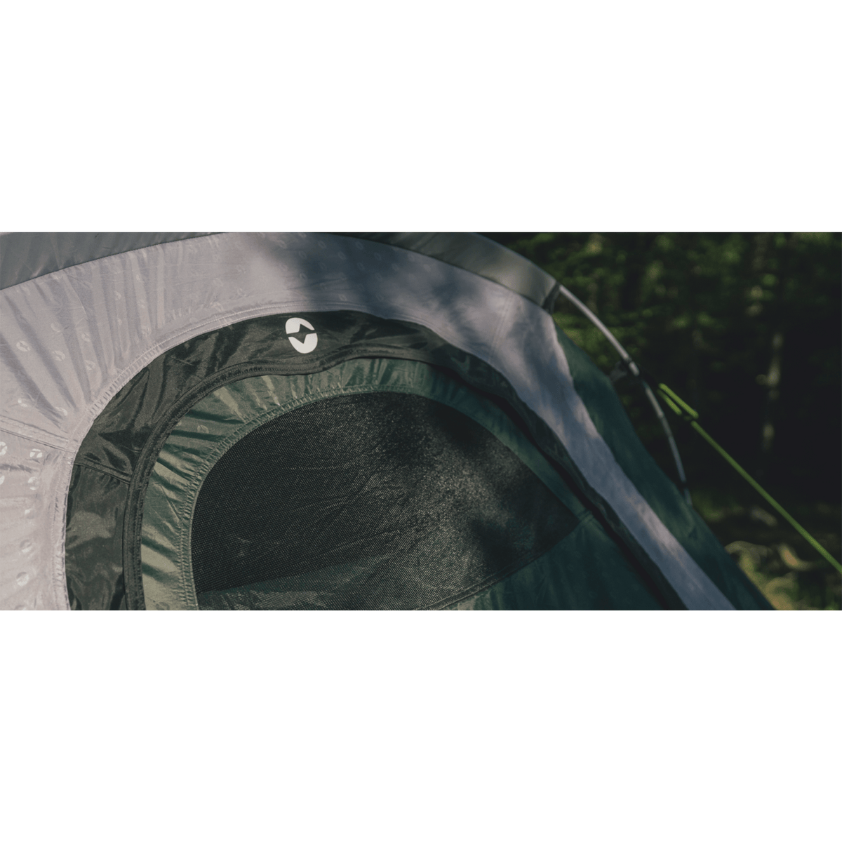 Outwell Earth 3 Plus 3-Person Tunnel Tent, Dark Green