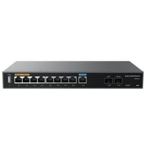 Grandstream GWN7003 - Router 11-Port Switch - 1GbE, 2.5GbE - Rack-Mountable, Wall-Mountable