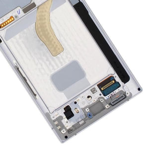 Samsung Complete Original Block LCD screen and Touchscreen Assembly for Galaxy S22 Ultra, White