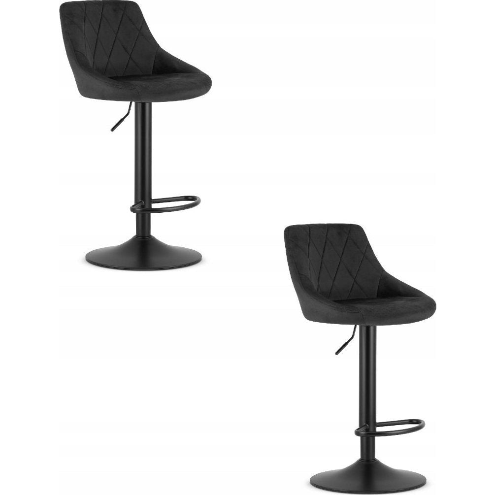 Leobert Kast Bar Stool, Black