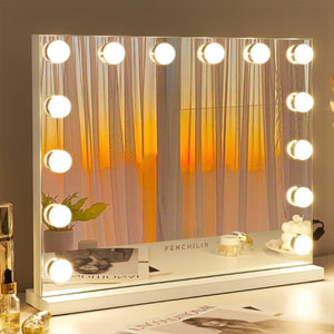 Fenchiliin Hollywood Large Lighted Makeup Mirror