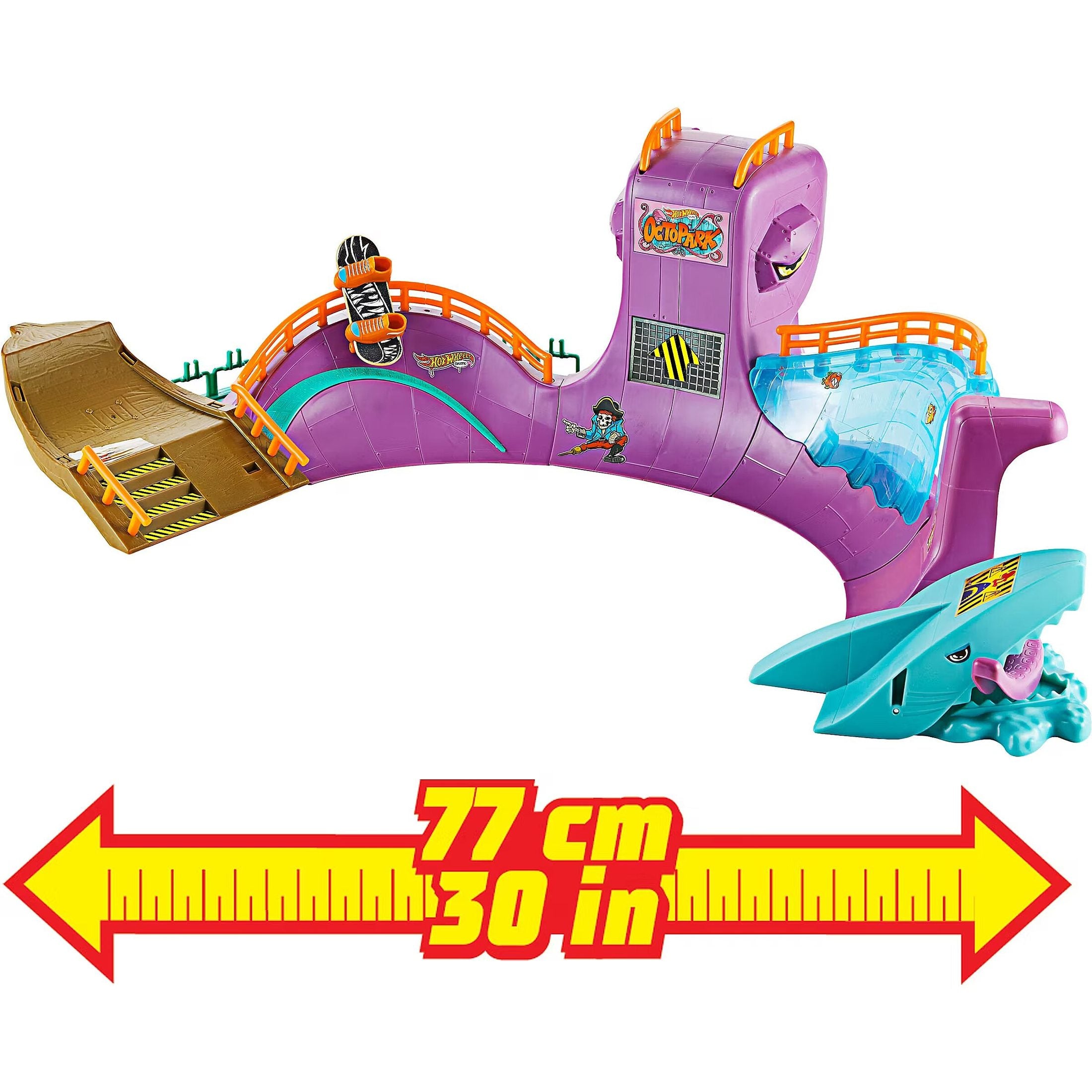 Hot Wheels Skate Octopark Skate Set