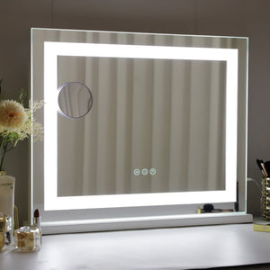 Hollywood LED Makeup Mirror 58 x 46cm, White