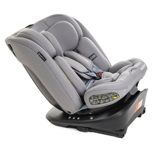 BEBELISSIMO - Isofix Car Seat - 360° Swivel - 40-150 cm - 0-36 kg - Hellios - Gray / Black - R129 i-size