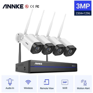3MP WiFi Surveillance Camera System