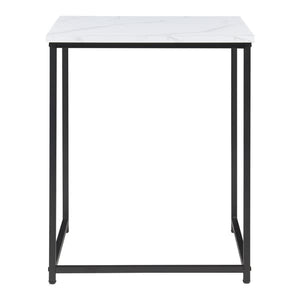 Trollhättan Nesting Tables Set of 3, Marble Pattern Metal