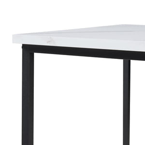 Trollhättan Nesting Tables Set of 3, Marble Pattern Metal