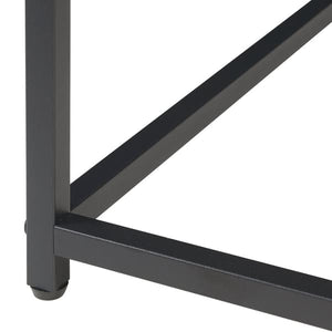 Trollhättan Nesting Tables Set of 3, Marble Pattern Metal