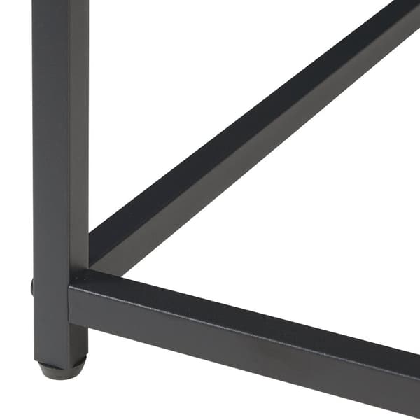 Trollhättan Nesting Tables Set of 3, Marble Pattern Metal