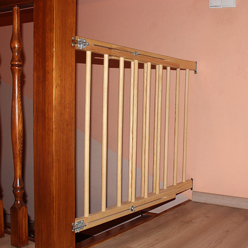 Viking Choice Adjustable Wooden Stair Gate for Children & Pets 72-122cm
