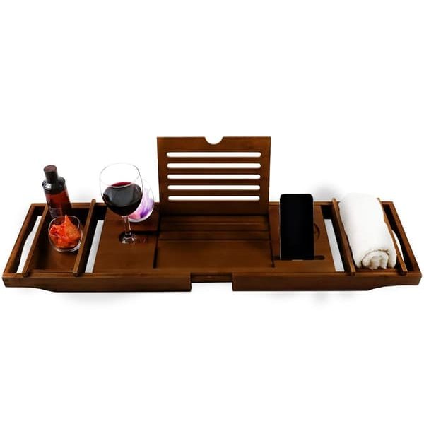 Viking Choice Complete Bamboo Bathtub Tray