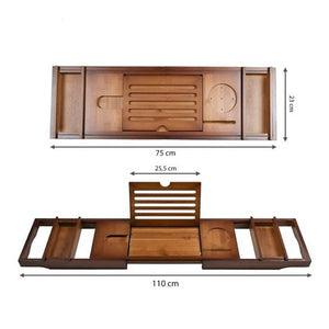 Viking Choice Complete Bamboo Bathtub Tray