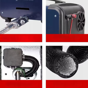 Sunster 8KW Diesel Heater with Bluetooth connection 230V, 12V/24V