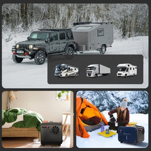 Sunster 8KW Diesel Heater with Bluetooth connection 230V, 12V/24V