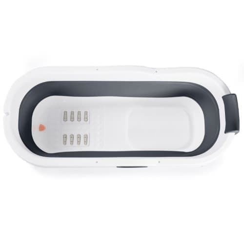 HelloBath® Foldable Bathtub - XL James Basic - Anthracite - 148cm - Collapsible Bathtub - Hip Bath for Adults