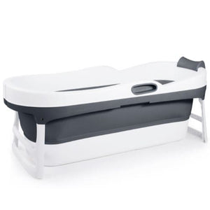 HelloBath® Foldable Bathtub - XL James Basic - Anthracite - 148cm - Collapsible Bathtub - Hip Bath for Adults