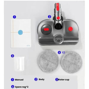 4-in-1 Mop Nozzle for Dyson V7 / V8 / V10 / V11