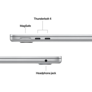 Apple MacBook Air 13-inch M4 2025 , 16GB 256GB SSD, Silver