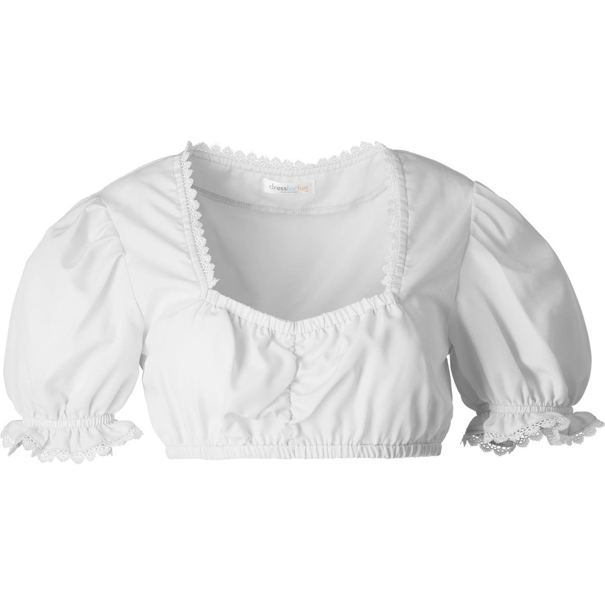 Dirndl Blouse Antonia, XXL, White