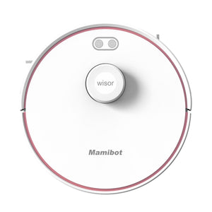 Mamibot ExVac880 T+ Robot Vacuum Cleaner, White Good with defective/lack packaging