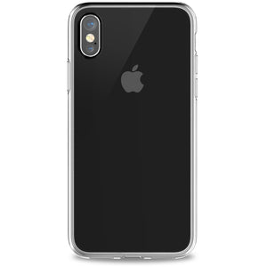Cirafon Soft Case for iPhone X / iPhone Xs, Transparent with Black Frame