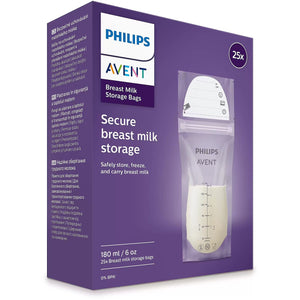 Philips Avent Breast milk storage bags 180ml, 25pcs