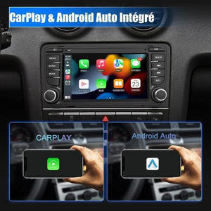 Awesafe Android 12 Car Radio for Audi A3 8P S3 RS3 Sportback 2GB+32GB , 7-inch Touchscreen