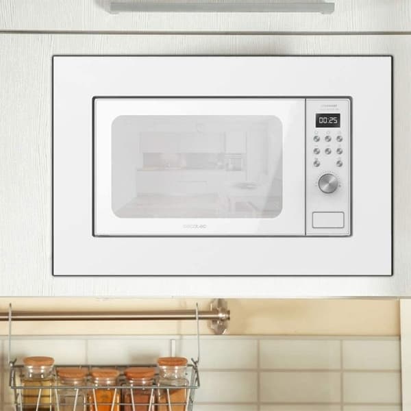 Cecotec GrandHeat 2000 White Built-In Microwave Oven, White