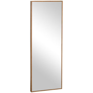 Full-Body Mirror 125x45 cm with Wooden Frame