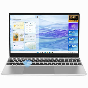 Laptop 15.6-inch, Intel N95, 16 GB RAM, 512 GB SSD