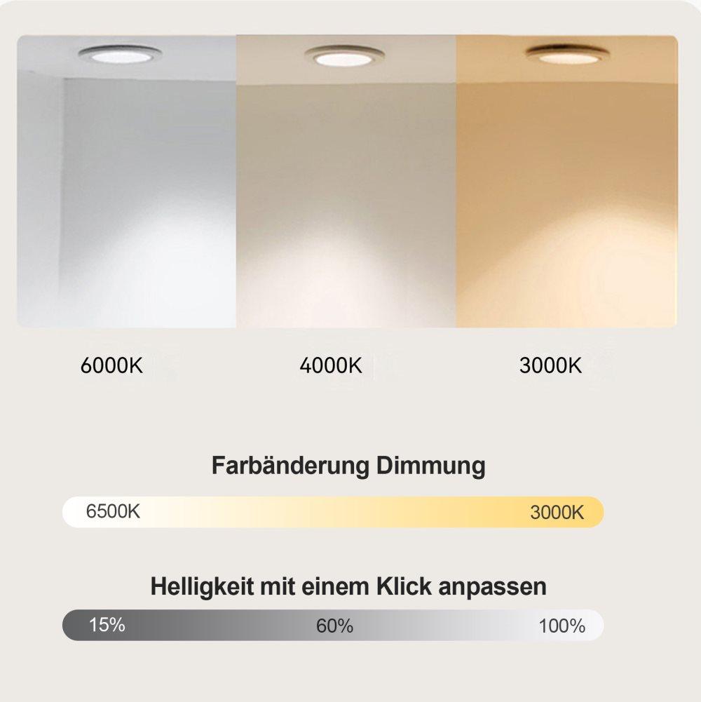60x90cm Smart LED Bathroom Mirror with Touch, Anti-fog Wall Mirror for Bathroom and Hair Salon