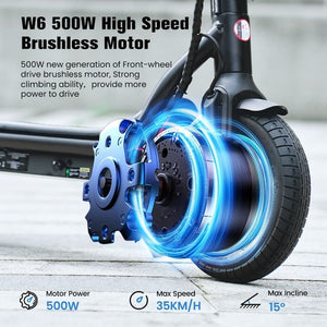 iScooter W6 Electric Scooter for Adults