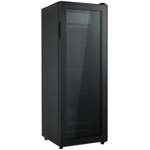 128L Mini Refrigerator, 8L Freezer + 120L Fridge, Black