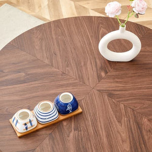 Round Dining Table Ø100 cm in MDF, 4-6 People