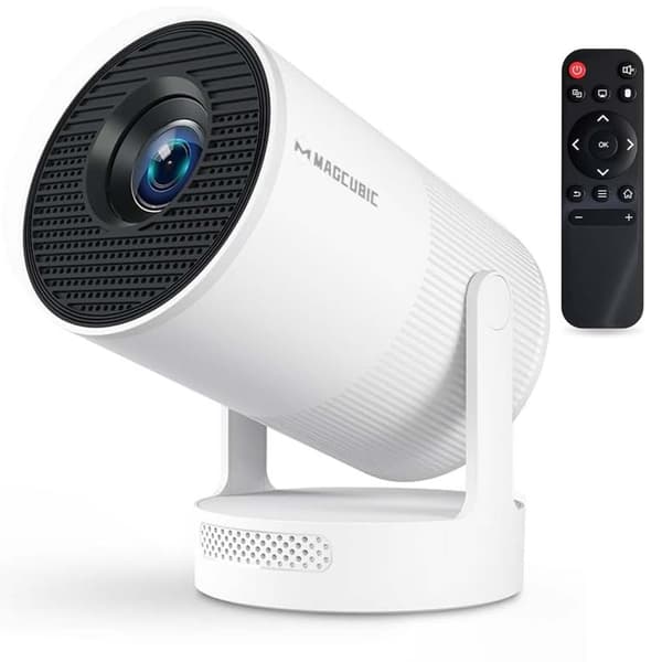 2026 HY300 Pro+ Android 14 Smart Projector 4K with Built-in Speaker